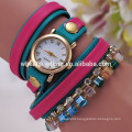 Top sale leather bracelet lady vogue watch